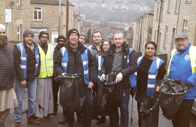 Dewsbury Conservatives Litter Pick