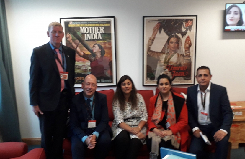 Mark Eastwood and Nusrat Ghani MP