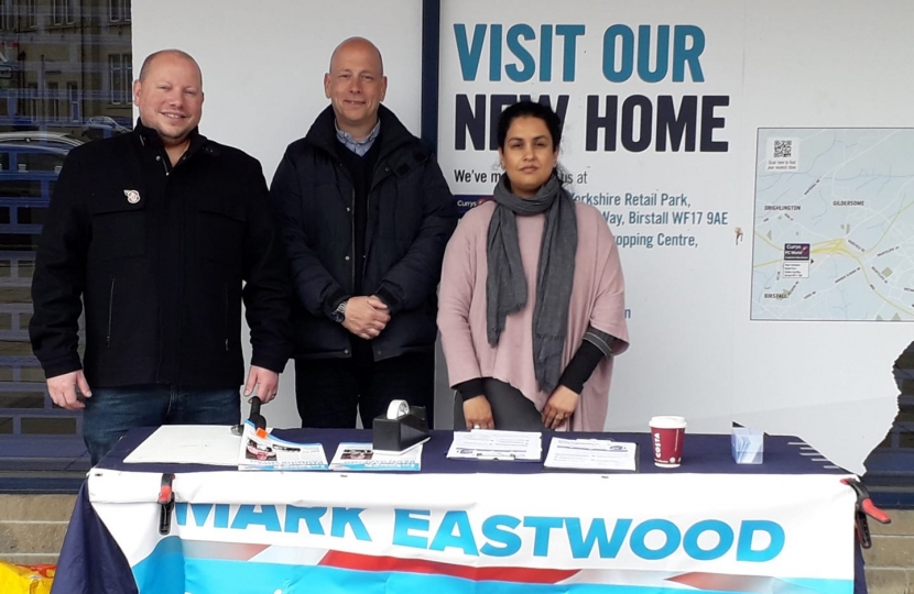 Mark Eastwood Dewsbury Street Stall