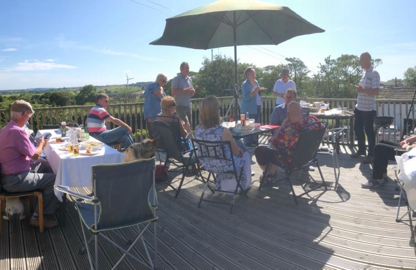 Mark Eastwood BBQ in Grange Moor