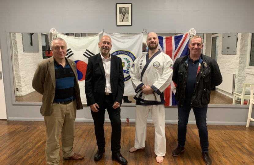 Mark Eastwood denby dale martial arts club 