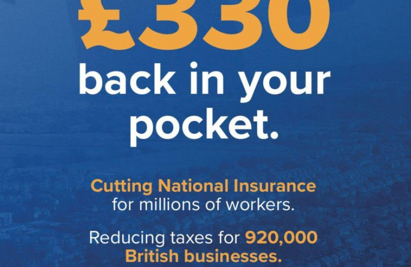 Conservatives national insurance cut Mark Eastwood 