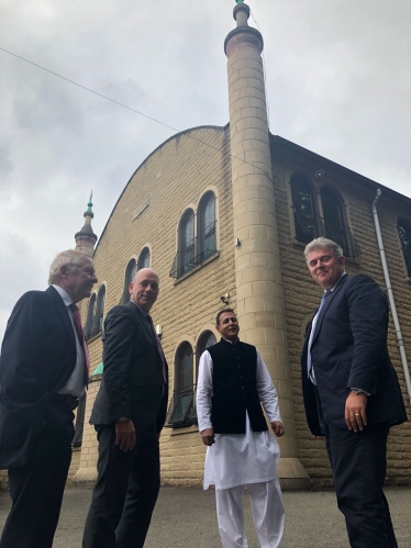 Brandon Lewis MP in Dewsbury