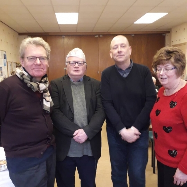 Mark Eastwood at Ravensthorpe Christmas Lunch