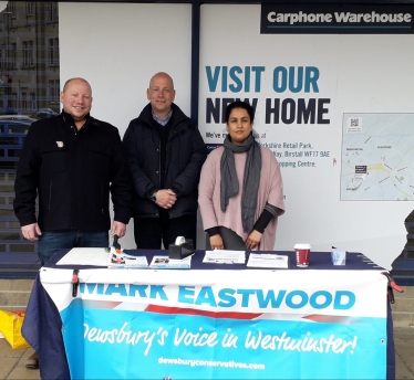 Mark Eastwood Dewsbury Street Stall