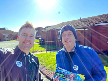 Mark Eastwood MP campaigning in Birmingham